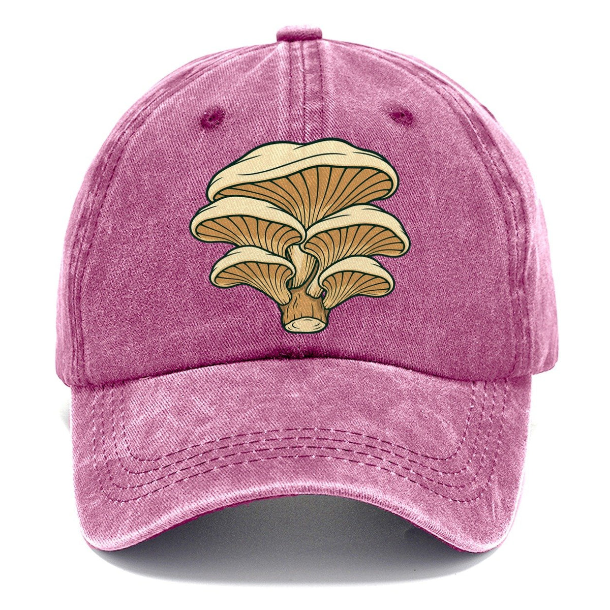 Oyster Shelf Bracket Foraging And Mycology Classic Cap – Dusty Rose
