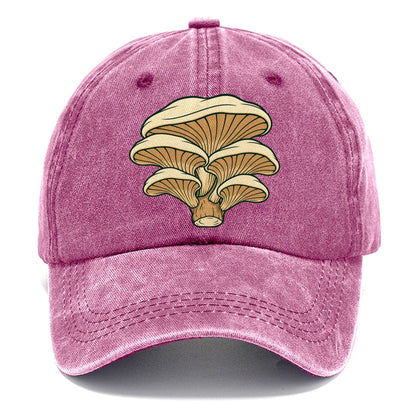 Oyster Shelf Bracket Foraging And Mycology Classic Cap – Dusty Rose