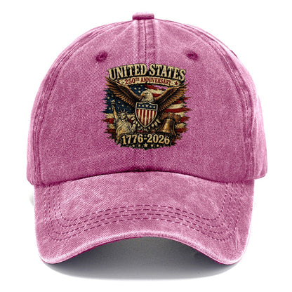 Us 250Th Emblem Classic Cap – Dusty Rose