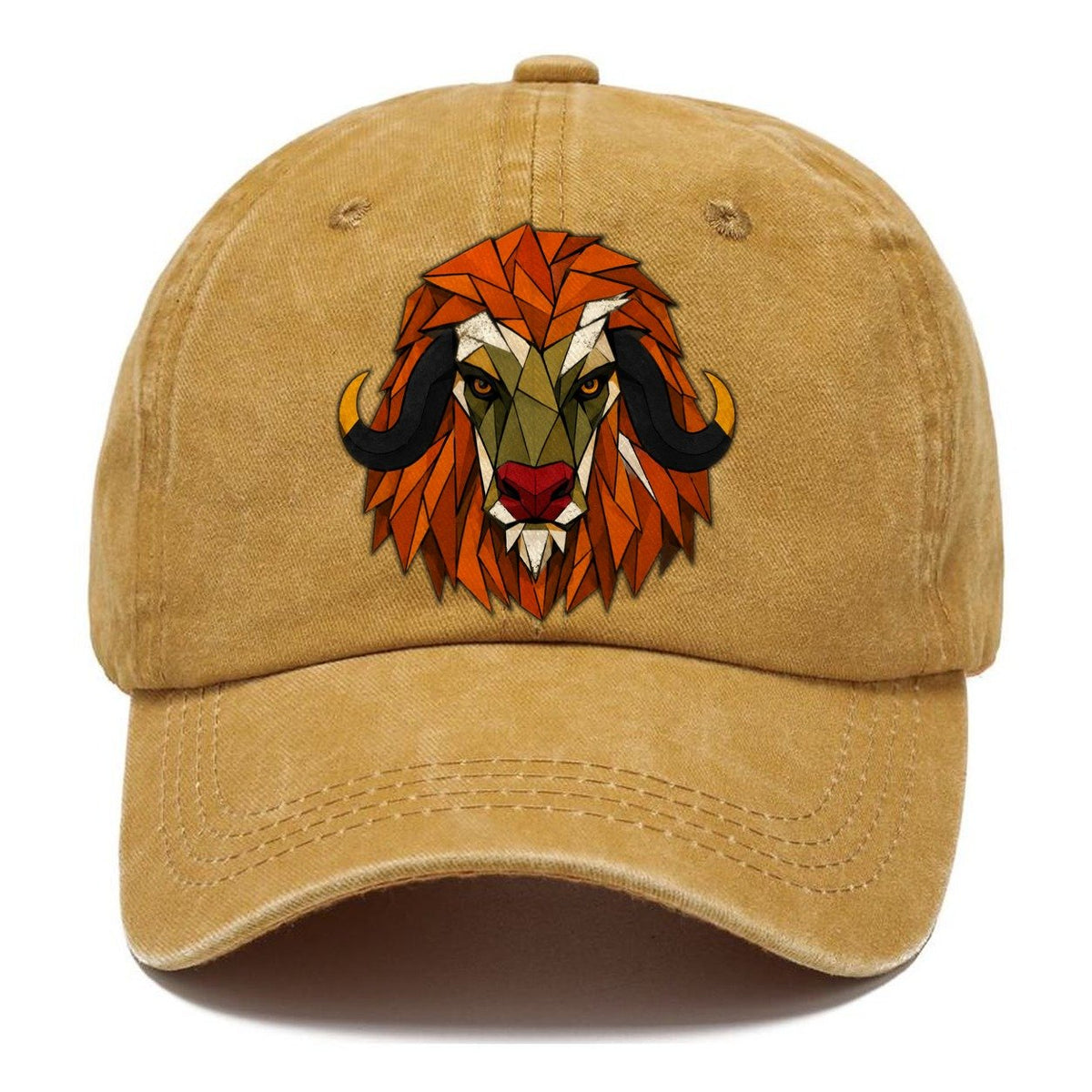 Musk Ox Frontal Portrait Classic Cap – Golden Harvest