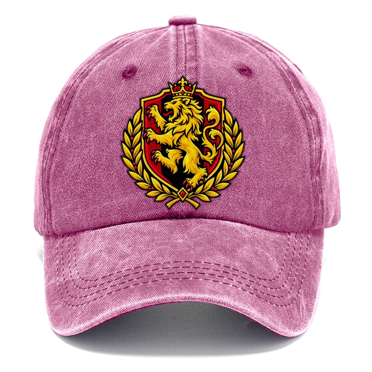 Belgium Minimal Emblem Country Logos Classic Cap – Dusty Rose