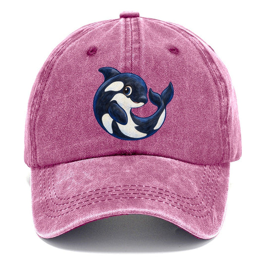 Orca Moon Curl Sea Sprite Classic Cap – Dusty Rose