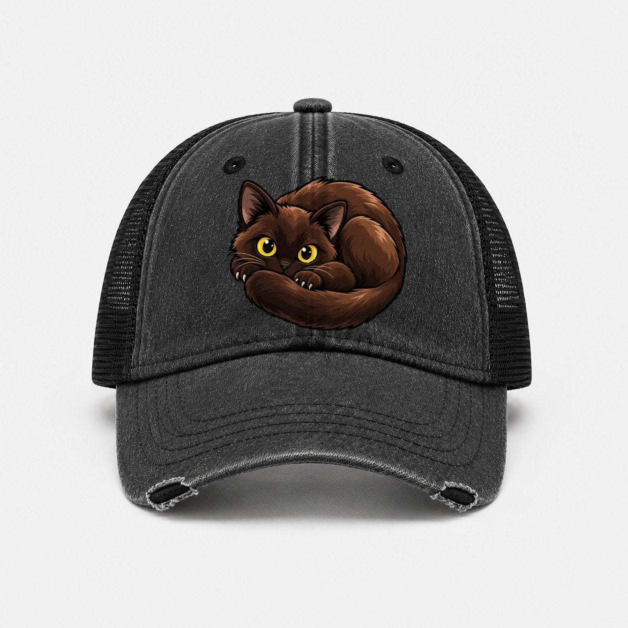 Black — front view