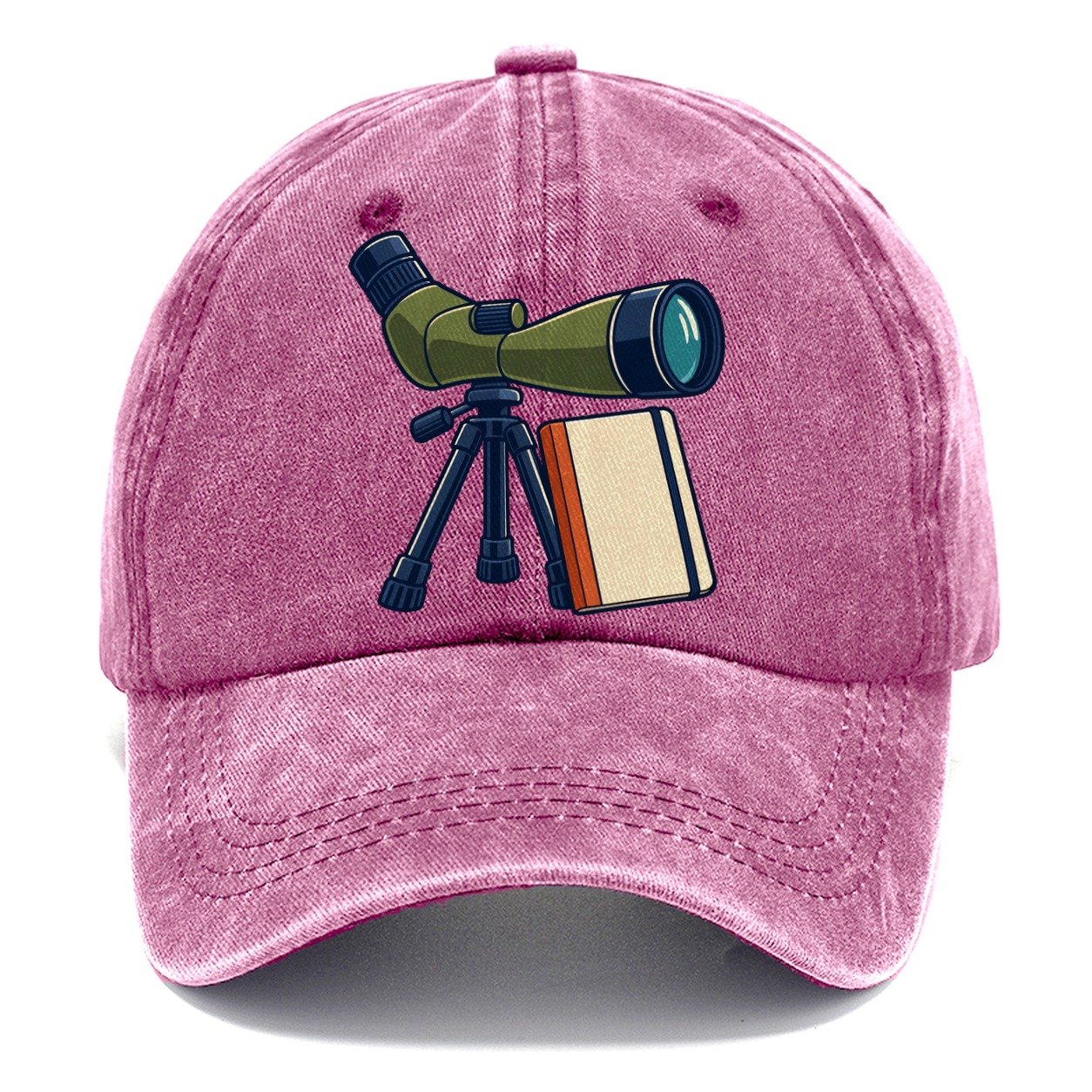 Spotting Scope And Notebook Birdwatching Classic Cap – Dusty Rose