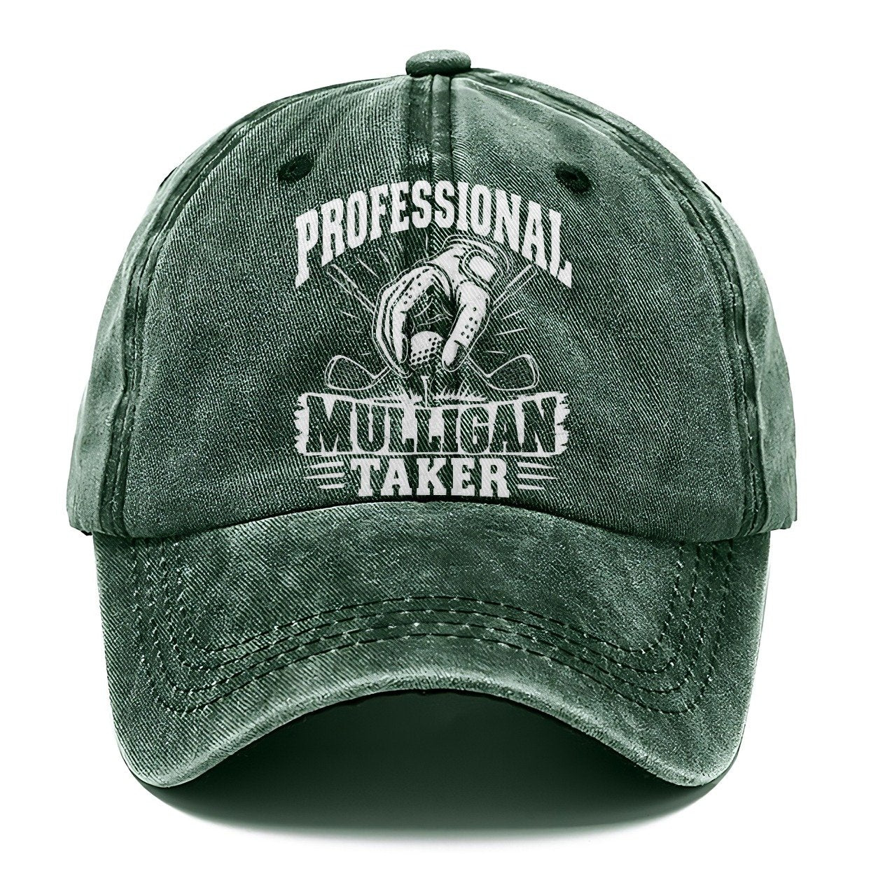 Professional Mulligan Taker Golf Life Classic Cap – Forest Mist