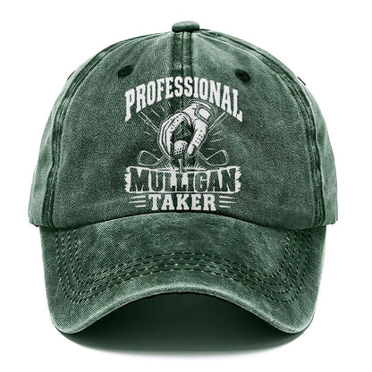 Professional Mulligan Taker Golf Life Classic Cap – Forest Mist