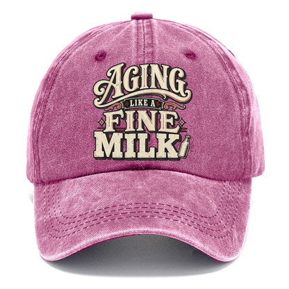 Aging Like A Fine Milk American Wit Classic Cap – Dusty Rose
