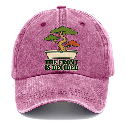 The Front Is Decided Bonsai Classic Cap – Dusty Rose