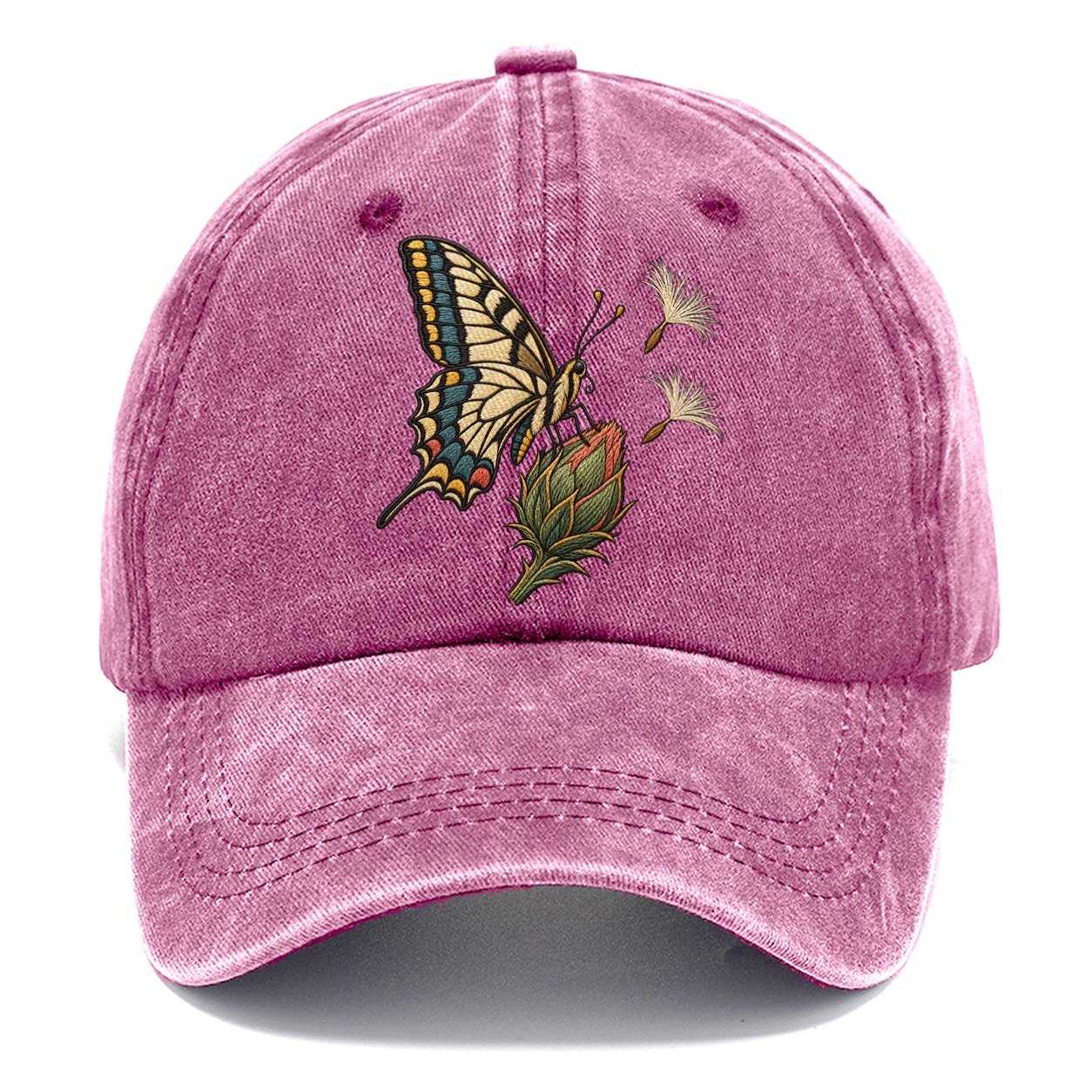 Swallowtail Thistle Rest Gentle Wild Classic Cap – Dusty Rose