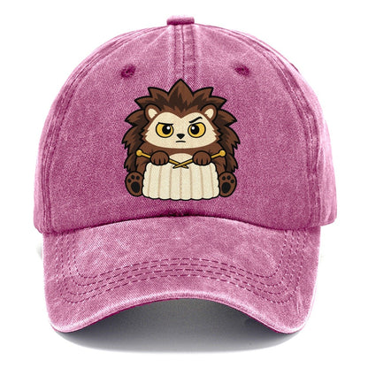 Knitting Hedgehog Yarn Crafts Classic Cap – Dusty Rose