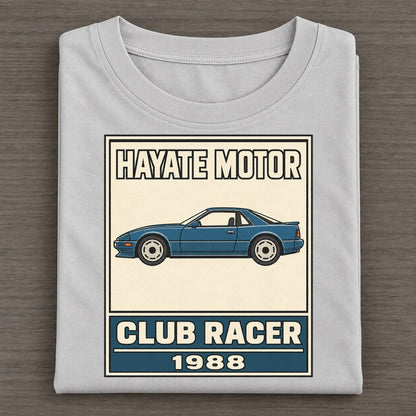Hayabusa Club Racer Showa Speed Plates Classic T-shirt – Grey