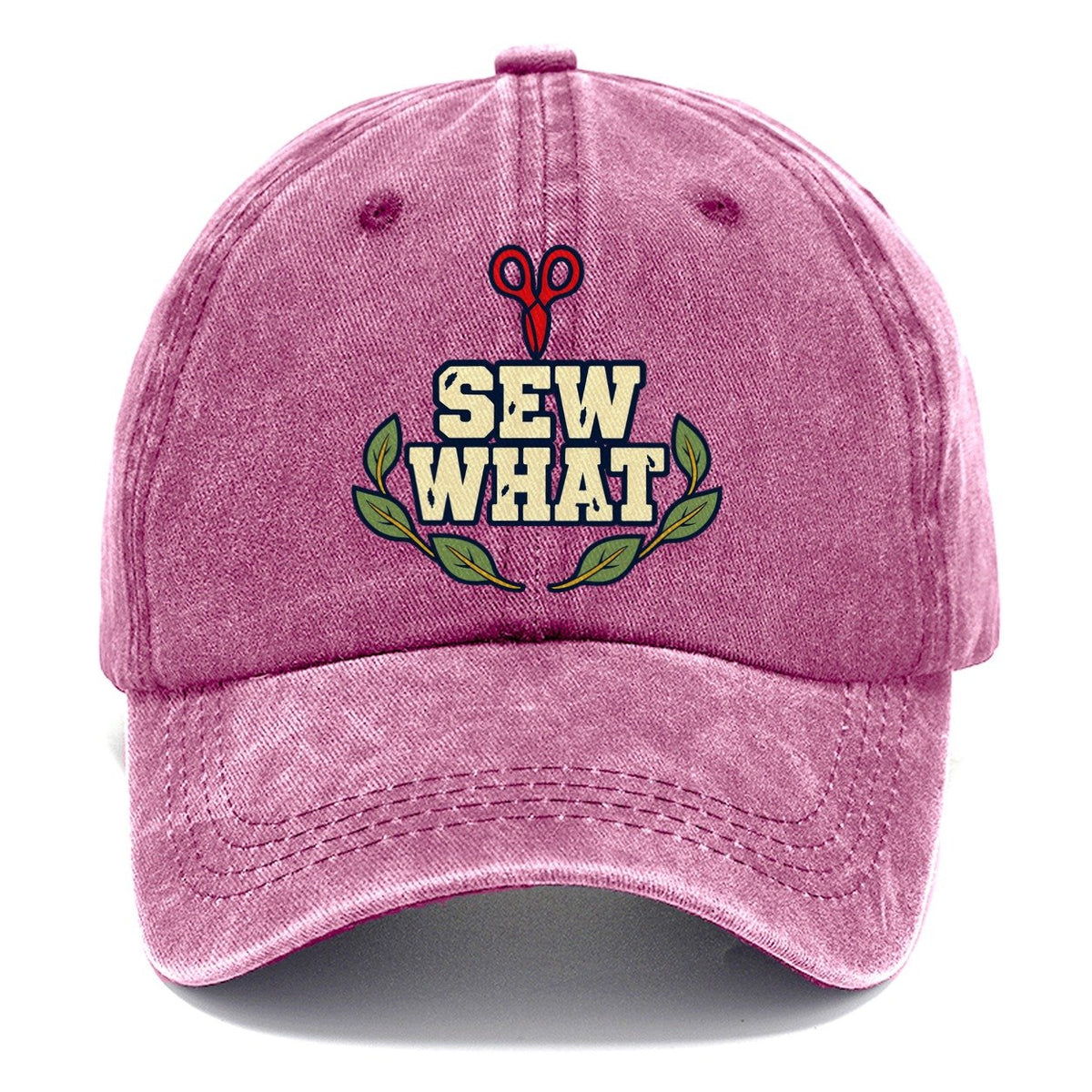 Sew What Sewing And Quilting Classic Cap – Dusty Rose