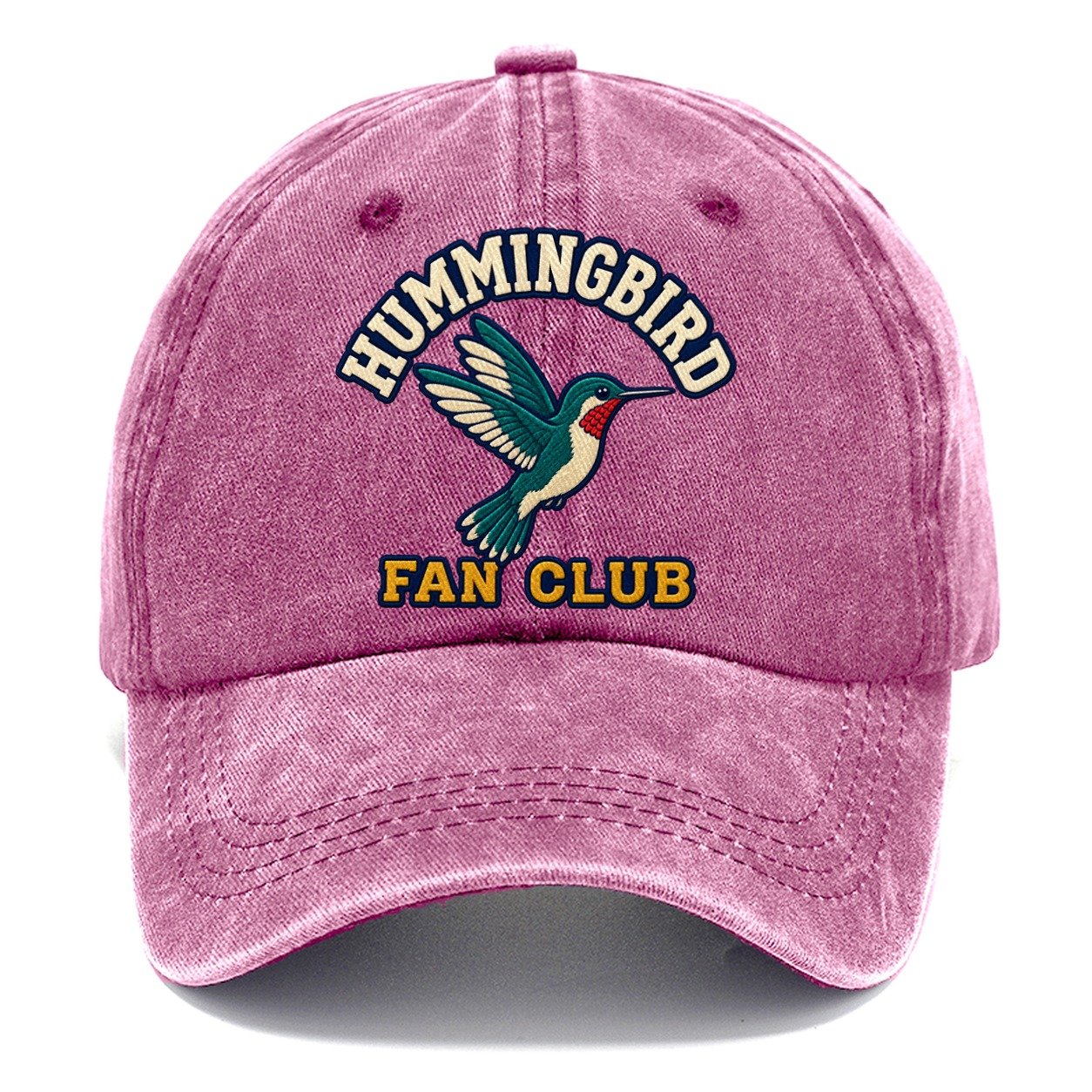 Hummingbird Fan Club Classic Cap – Dusty Rose