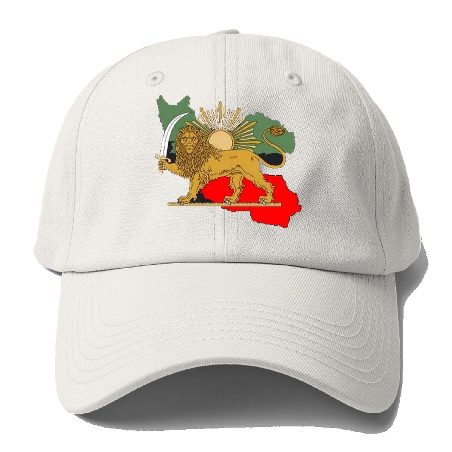 Iran Emblem Draft Launch Baseball Cap – Off White
