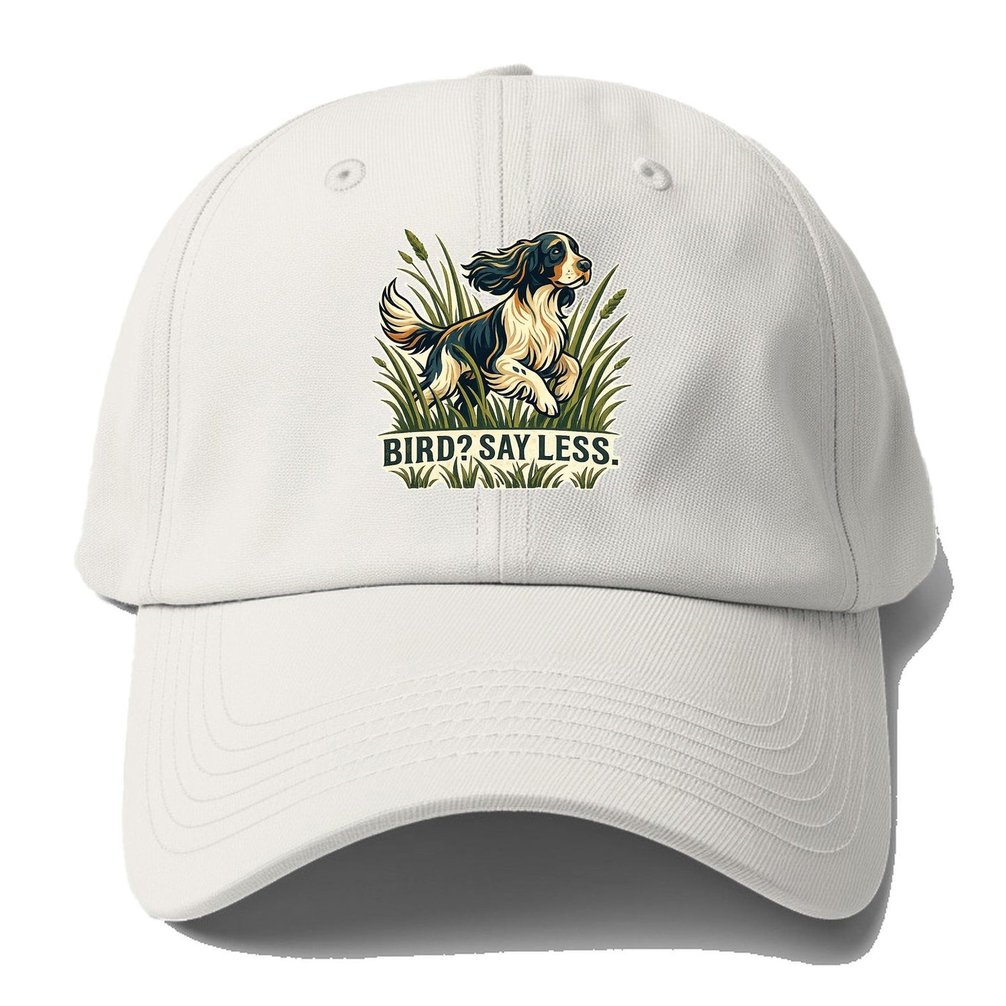 Bird Say Less Baseball Cap – Off White