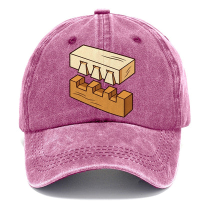 Dovetail Joint Study Woodworking Classic Cap – Dusty Rose