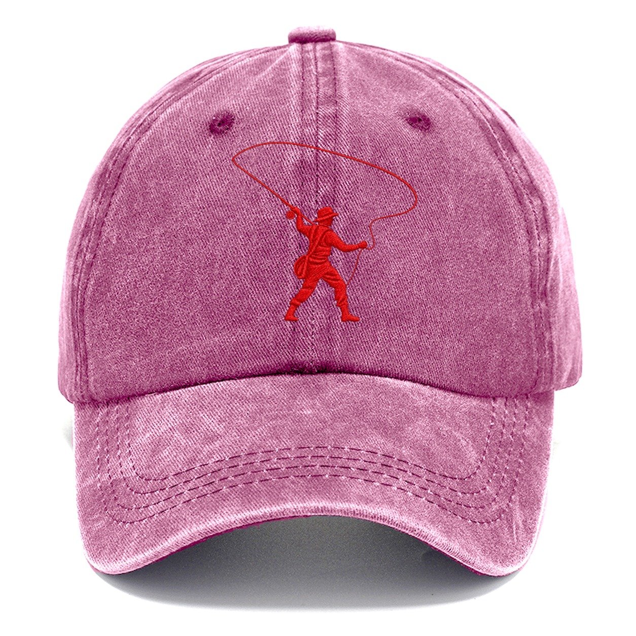 Fly Fisher Back Cast Micro Motion Mark Classic Cap – Dusty Rose