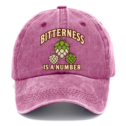 Bitterness Is A Number Homebrewing Classic Cap – Dusty Rose