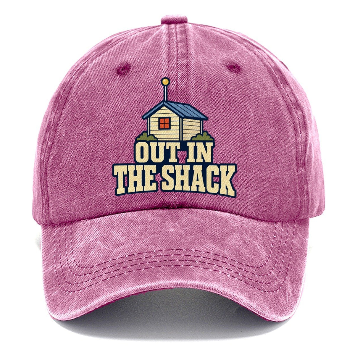 Out In The Shack Amateur Radio Classic Cap – Dusty Rose