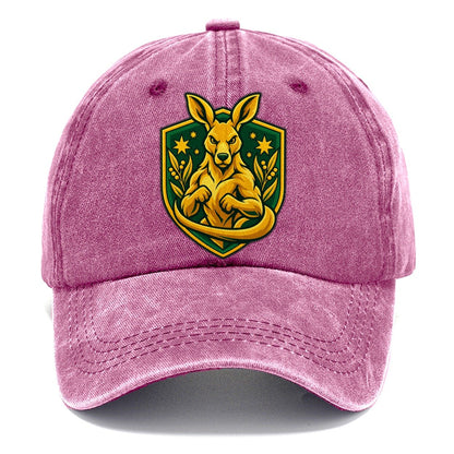Australia Minimal Emblem Country Logos Classic Cap – Dusty Rose