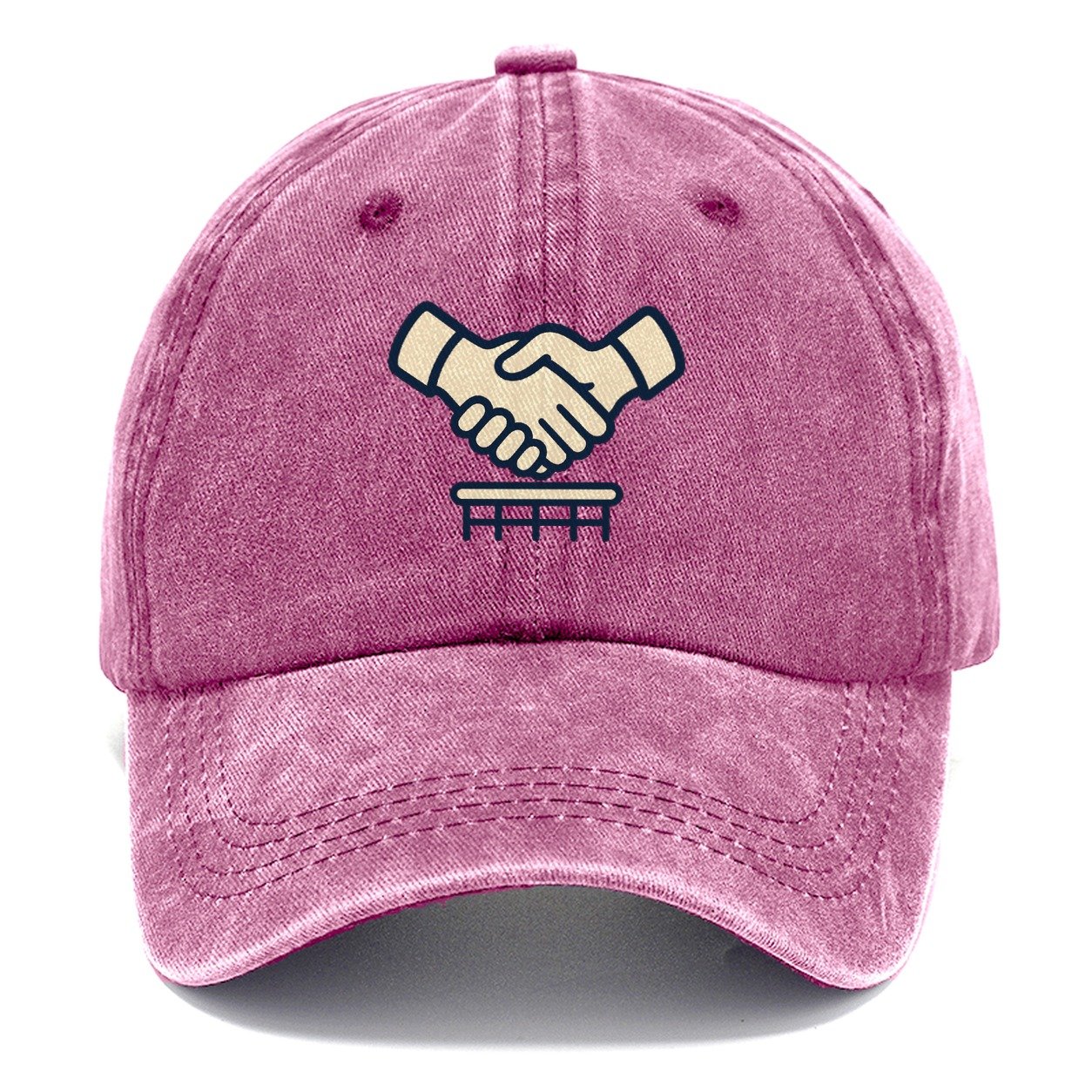 Post Match Handshake Tennis Match Rituals Classic Cap – Dusty Rose