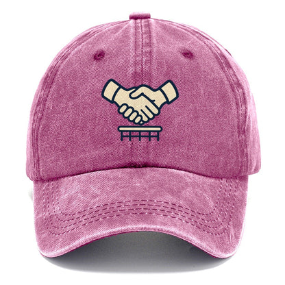 Post Match Handshake Tennis Match Rituals Classic Cap – Dusty Rose