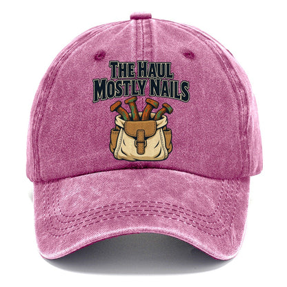 The Haul Mostly Nails Treasure Hunting Classic Cap – Dusty Rose