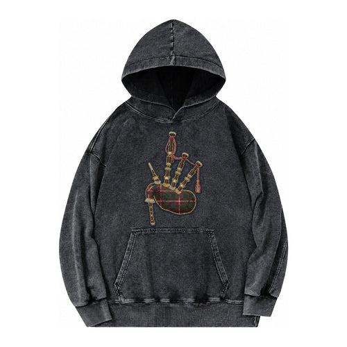 Scottish Thistle Vintage Washed Hoodie