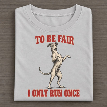 Whippet Dog Declarations Classic T-shirt – Grey