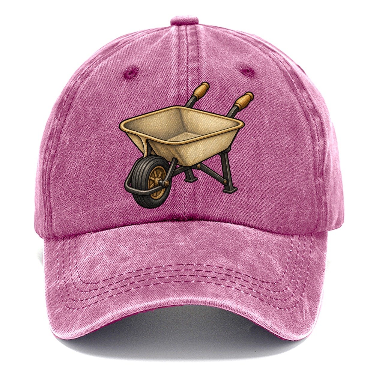 Wheelbarrow Heavy Duty Classic Cap – Dusty Rose