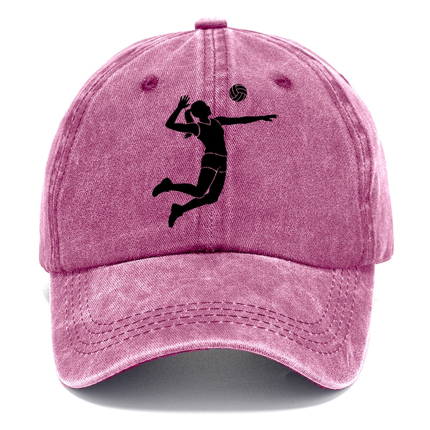 Volleyball Spike Classic Cap – Dusty Rose
