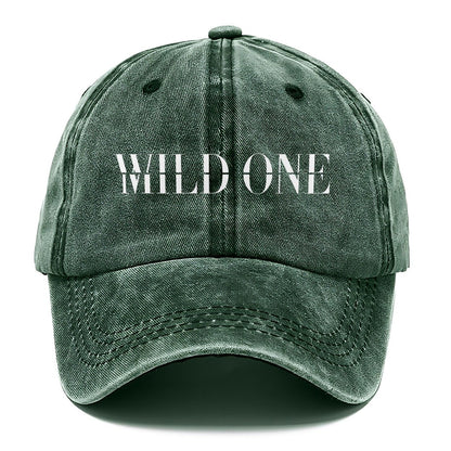 Wild One Mild One Split Feelings Classic Cap – Forest Mist