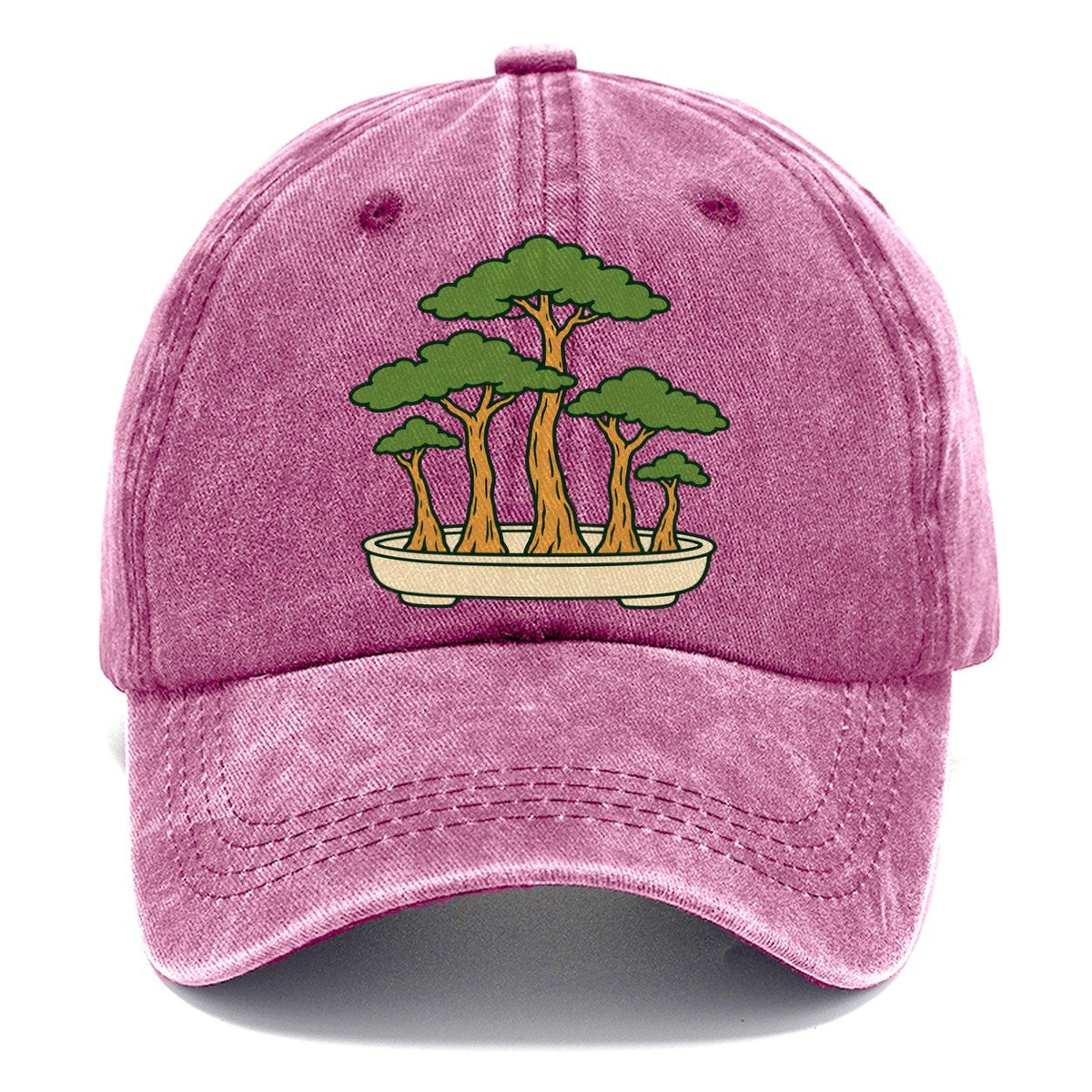 Miniature Forest Grouping Bonsai Classic Cap – Dusty Rose