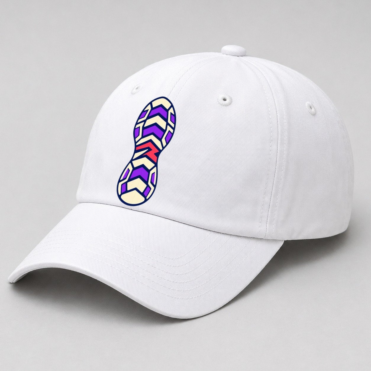 White — angle view
