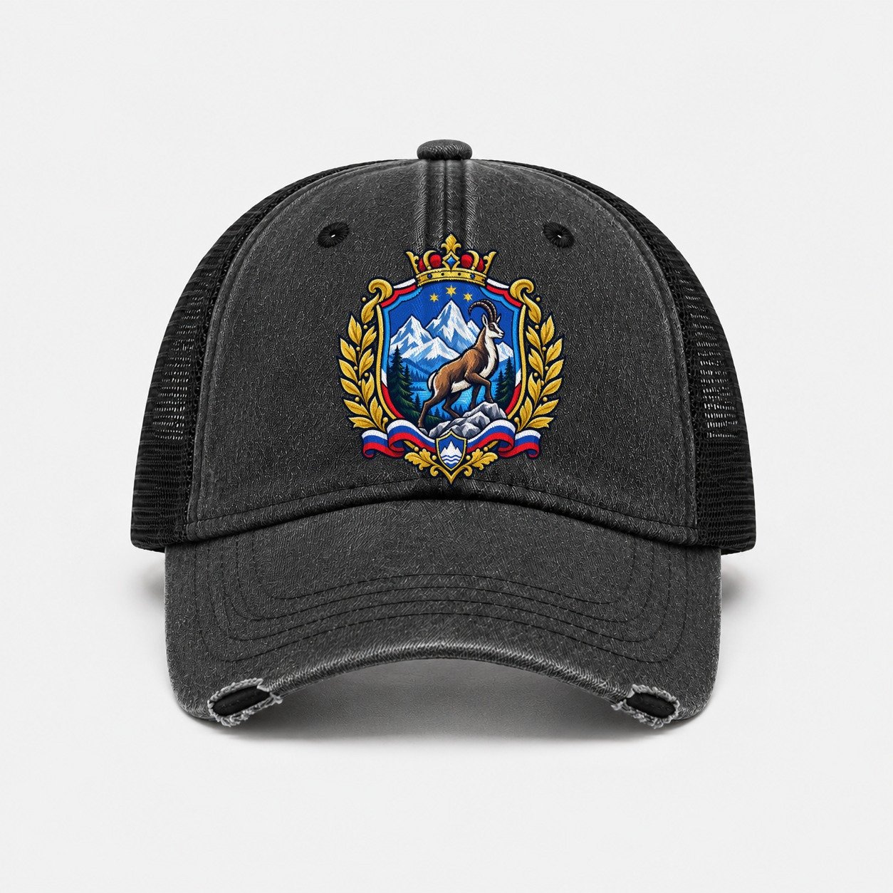 Black — front view