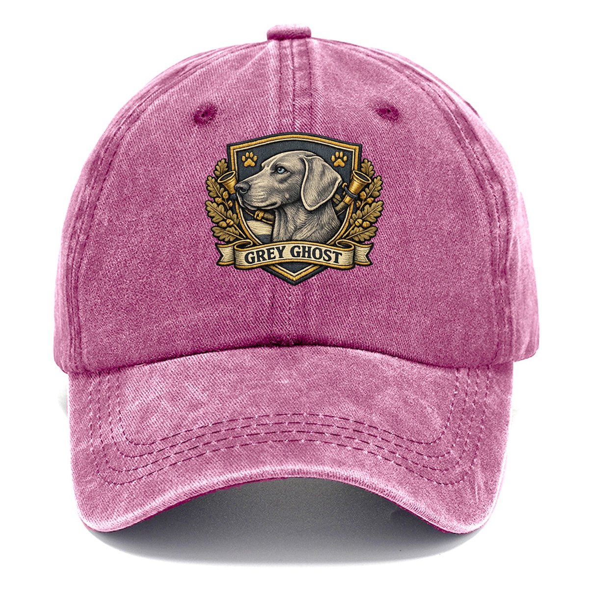 Inked Weimaraner Classic Cap – Dusty Rose