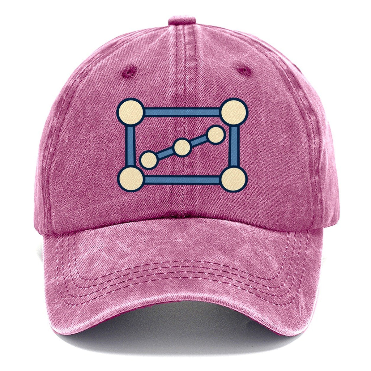 Belt Of Three Astronomy And Stargazing Classic Cap – Dusty Rose