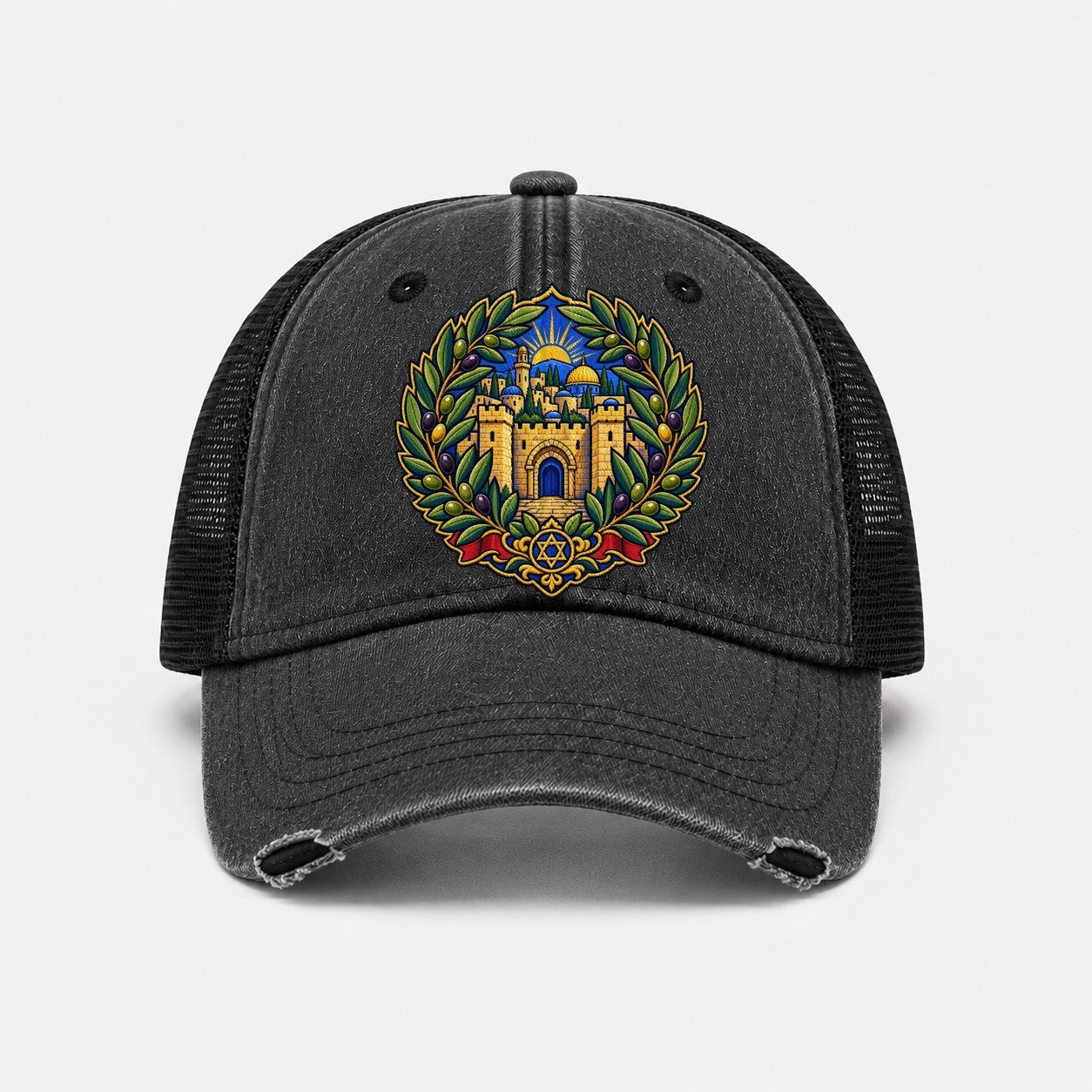 Black — front view