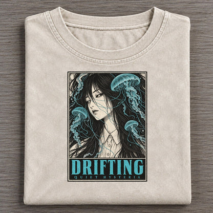 Drifting Quiet Hysteria Vintage T-shirt – Off White