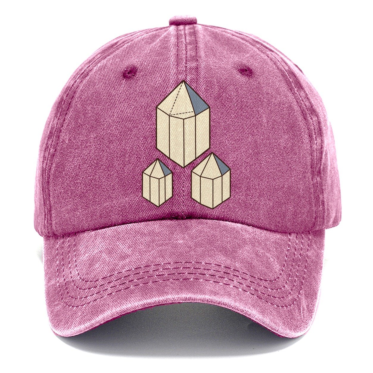 Crystal Growth Diagram Rocks And Minerals Classic Cap – Dusty Rose