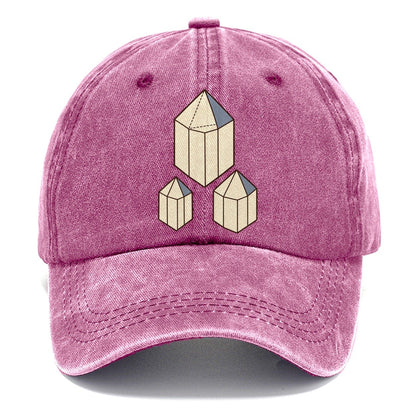 Crystal Growth Diagram Rocks And Minerals Classic Cap – Dusty Rose