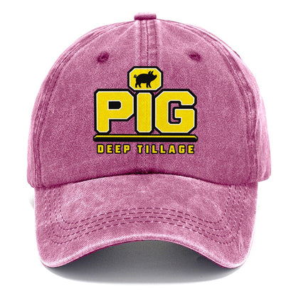 Pig Deep Tillage Heavy Duty Classic Cap – Dusty Rose