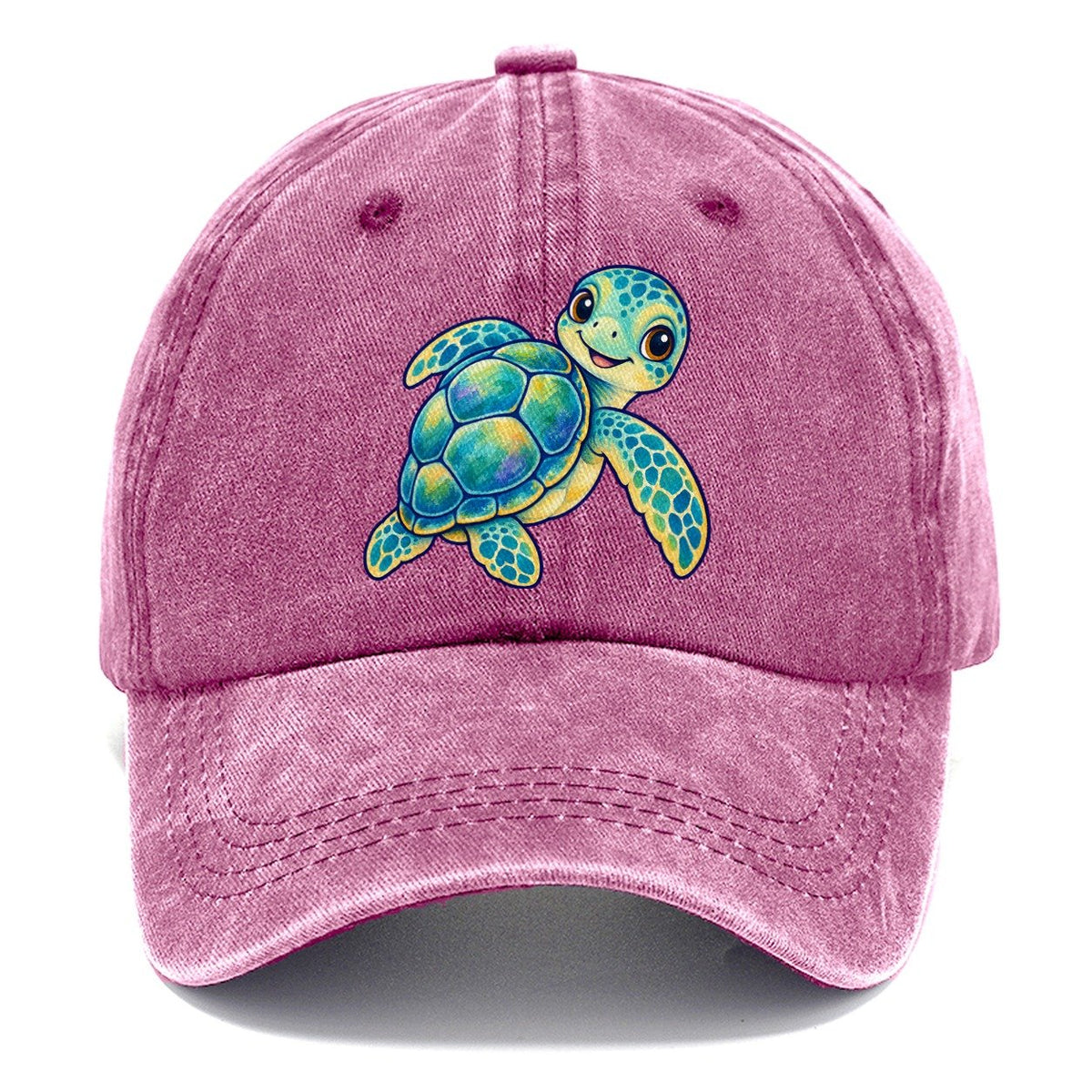 Sea Turtle Shell Turn Sea Sprite Classic Cap – Dusty Rose