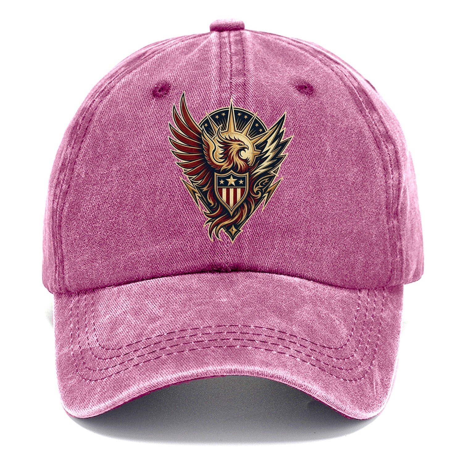 Eagle Emblem V2 Classic Cap – Dusty Rose