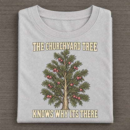 Knows Why Its There Botanical Warnings Classic T-shirt – Grey