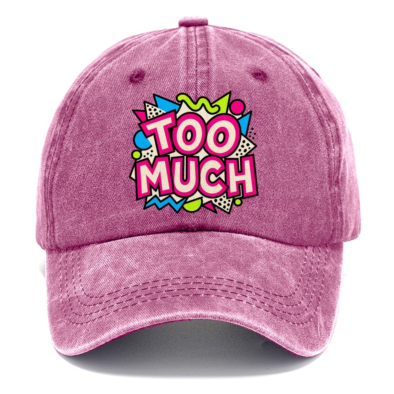 Too Much Crazy Styles Classic Cap – Dusty Rose