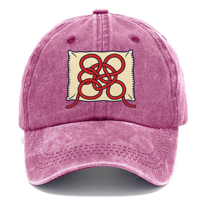 The Tangle And Needlework Classic Cap – Dusty Rose