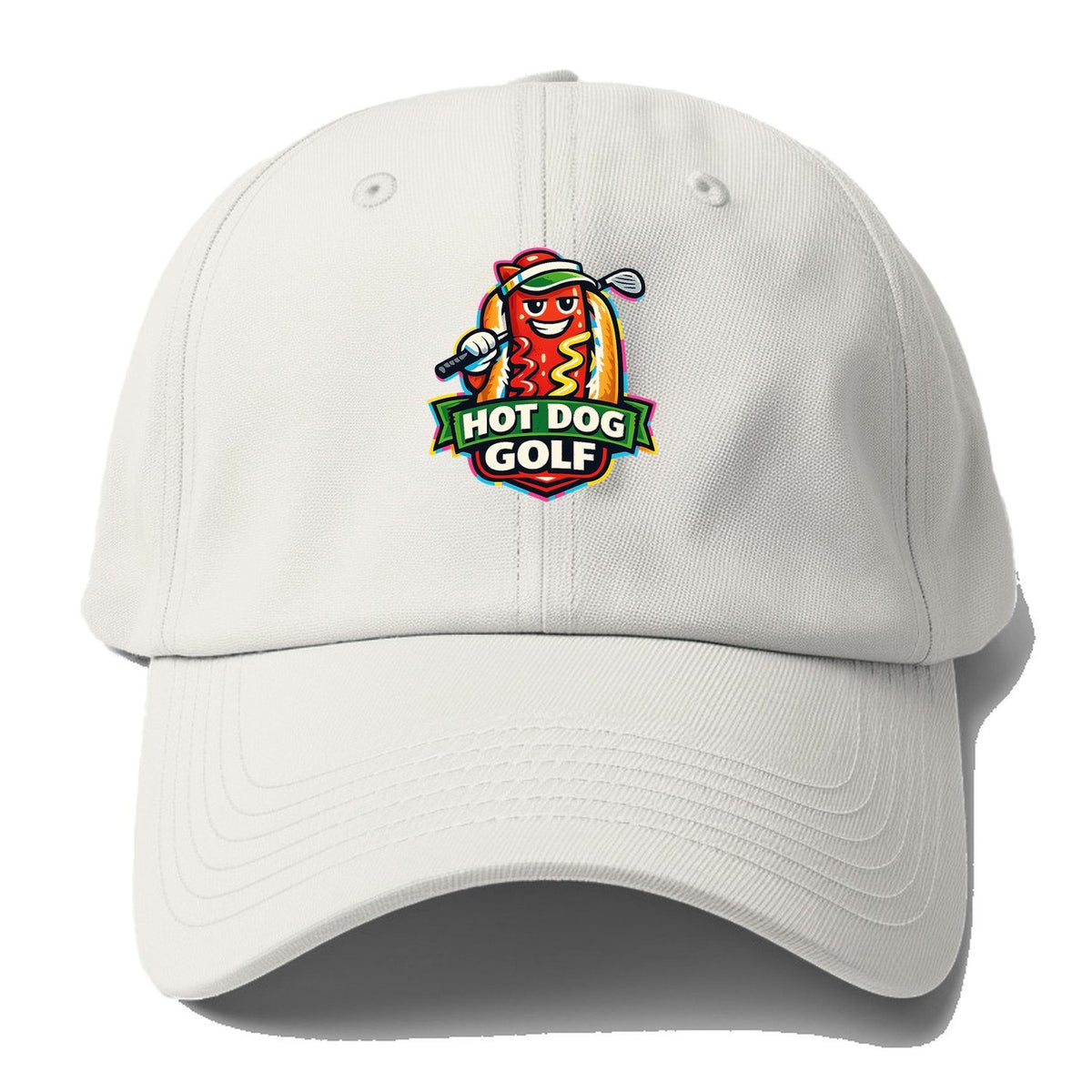 Glizzy Golf Baseball Cap – Off White