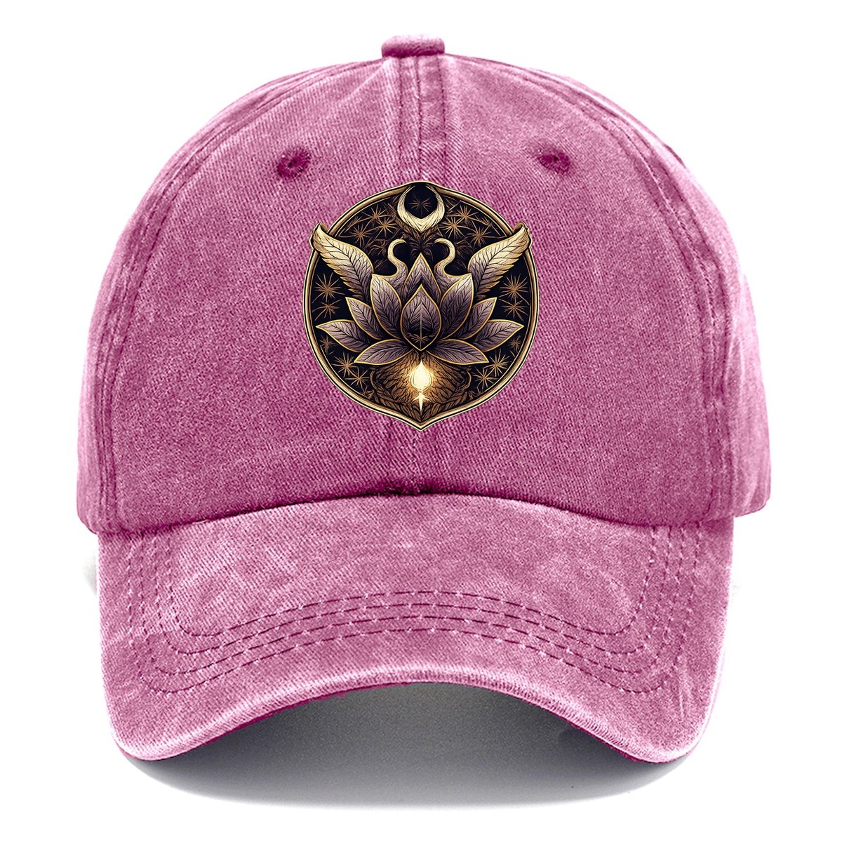 Celestial Lotus Balance Classic Cap – Dusty Rose