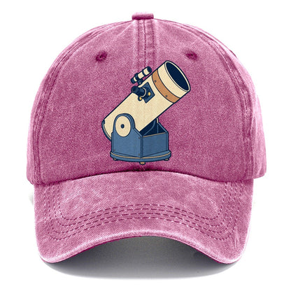 Dobsonian On Its Box Astronomy And Stargazing Classic Cap – Dusty Rose